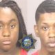Mug shots of two suspects in Dick's Sporting Goods thefts in Clovis, California Tw