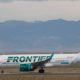 Photo of a Frontier airplane