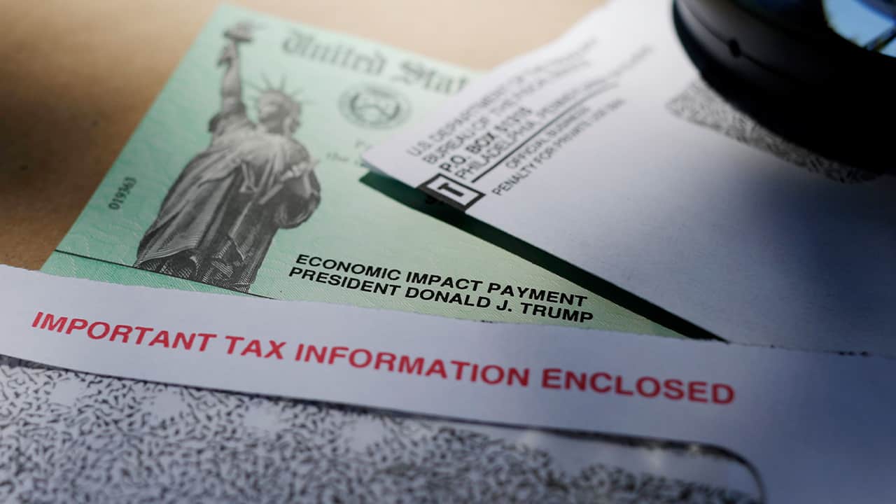 Photo of a check