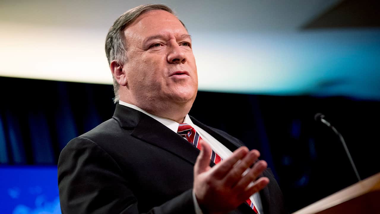 Photo of Secretary of State Mike Pompeo