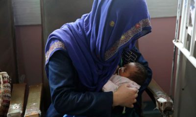 Photo of a mother in Kabul