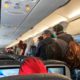 Photo of plane passengers