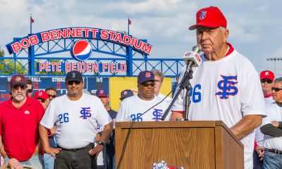 Photo of former Fresno State baseball coach Bob Bennett, who died Sunday, May 31, 2020