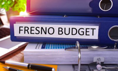 Image of city of Fresno budget binders