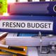 Image of city of Fresno budget binders