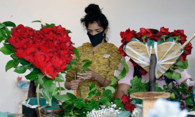Photo of a florist
