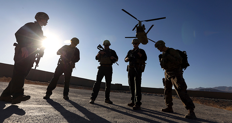 Photo of American soldiers