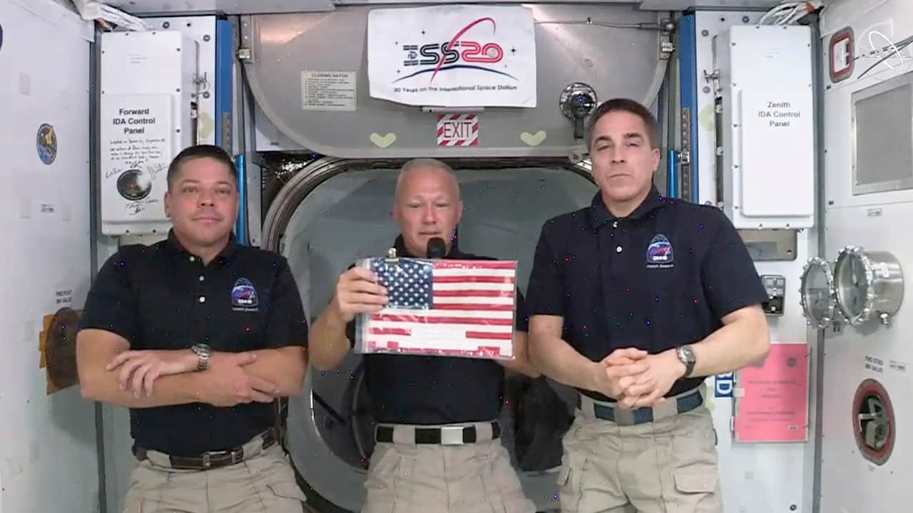 Photo of SpaceX astronauts