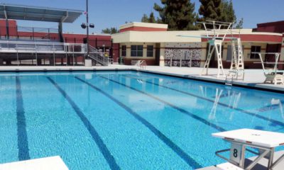 Image of new swimming complex at McLane High School