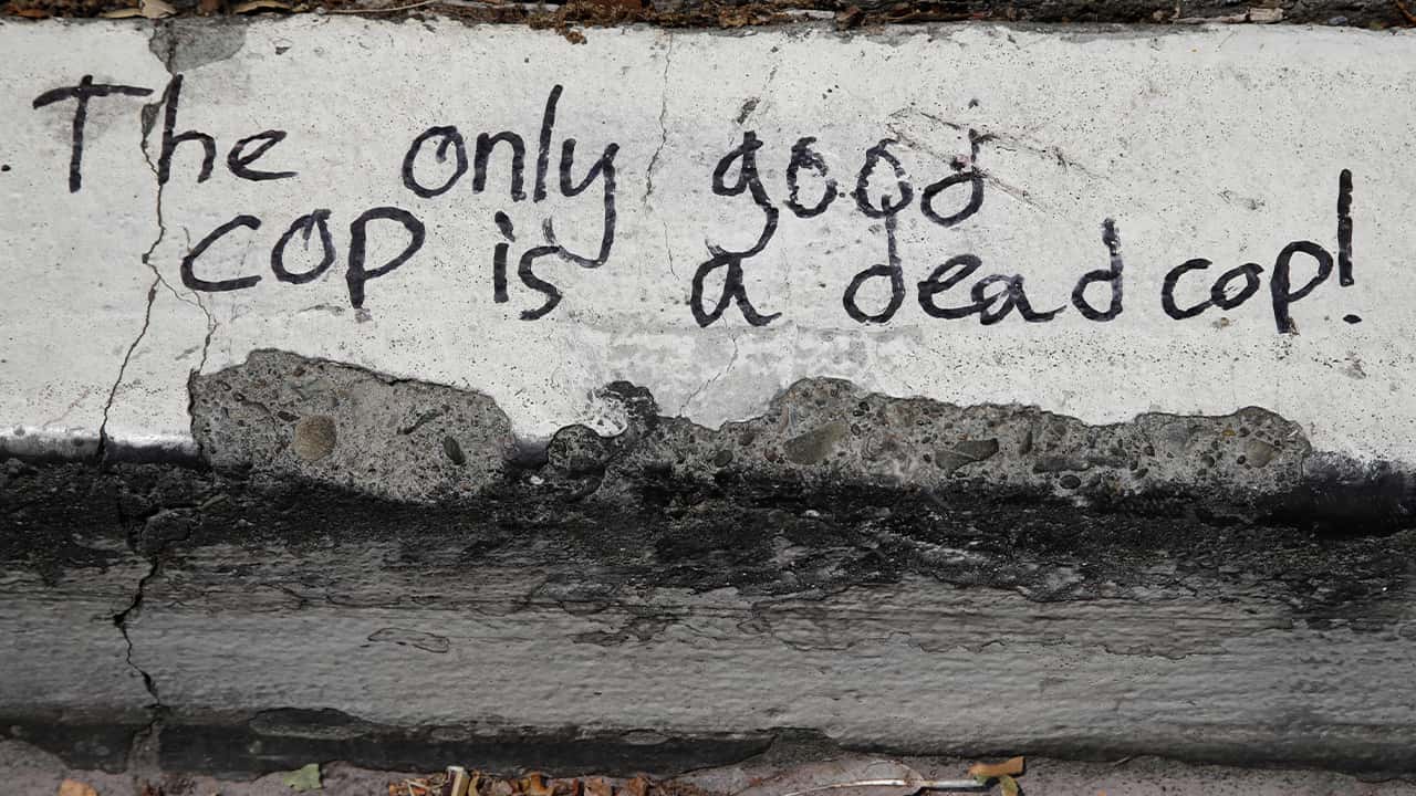 Photo of graffitti