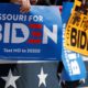 Photo of Biden supporters