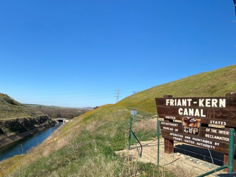 Image of the Friant-Kern Canal operated by the Bureau of Reclamation