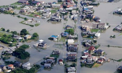 Photo of floods in Japan