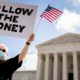 Photo of a man outside the Supreme Court