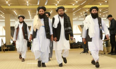 Photo of Afghanistan's Taliban delegation