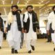 Photo of Afghanistan's Taliban delegation