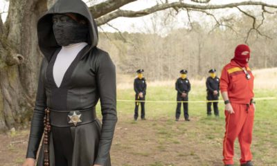 Photo from a scene from "Watchmen"