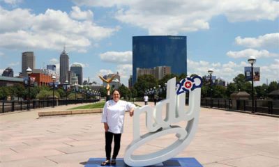 Photo of Merced caterer Kelli Fairchild-Cochran in Indianapolis.