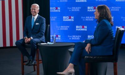 Photo of Biden and Harris