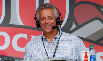 Photo of Cincinnati Reds broadcaster Thom Brennaman