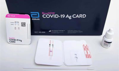Photo of a rapid COVID-19 test