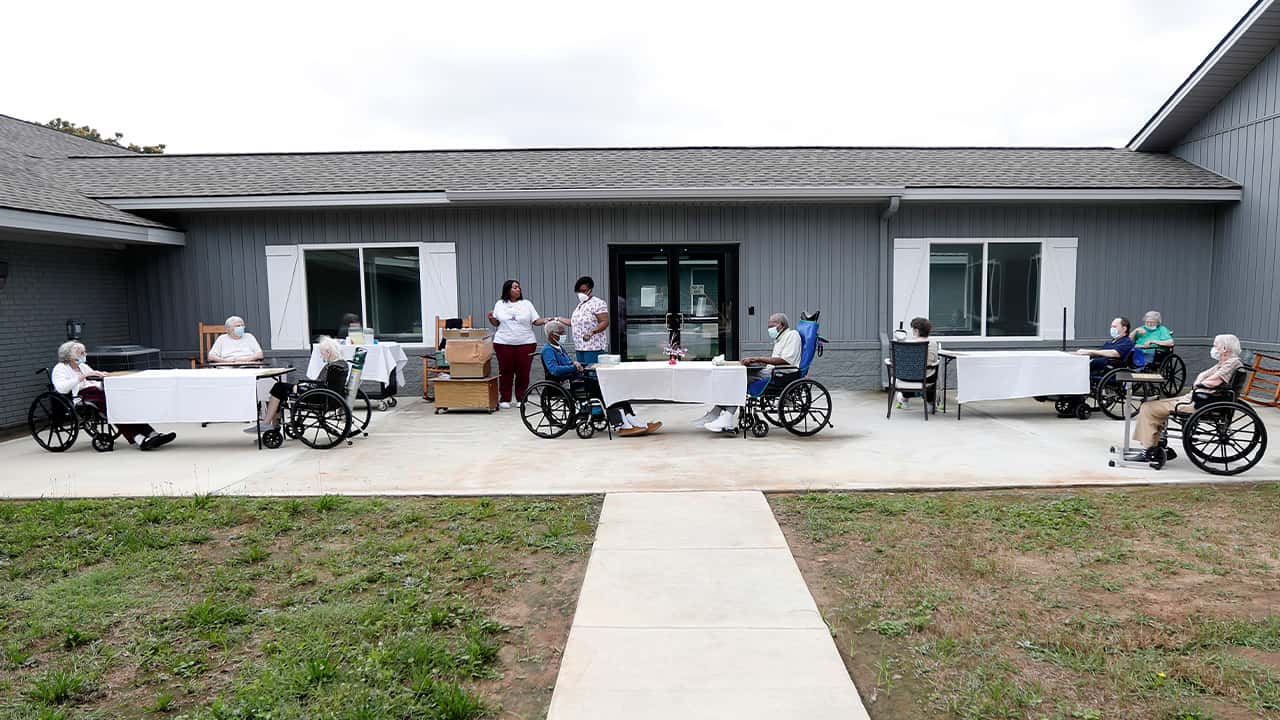 Photo of a nursing home