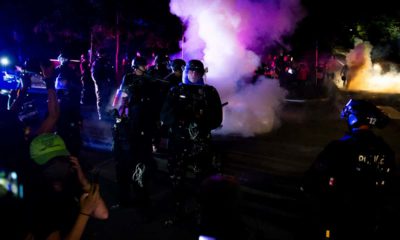 Photo of protests in Portland