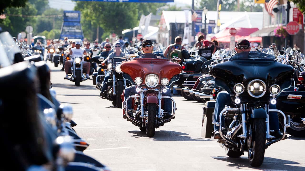 Photo of bikers