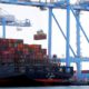 Photo of cargo cranes