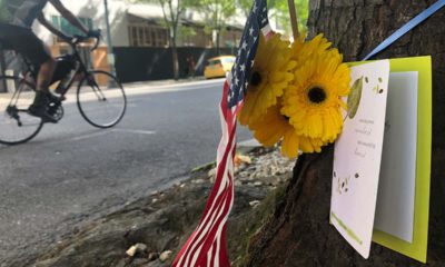Photo of a small memorial
