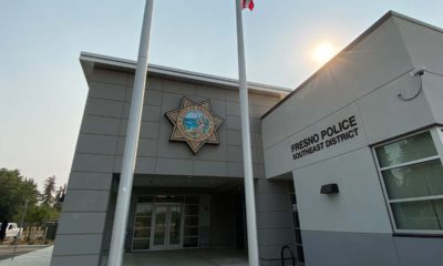 The new police station in southeast Fresno. (GV Wire/David Taub)